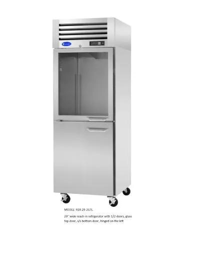 Randell, 29" Two-Door Reach-In Refrigerator, 120V