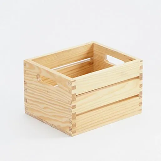 American Metalcraft, 7.5" Wood Caddy - Natural